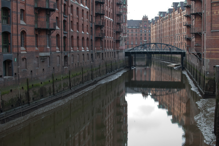 Hamburg, Speicherstadt...