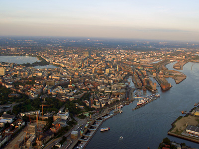 Hamburg von oben 1
