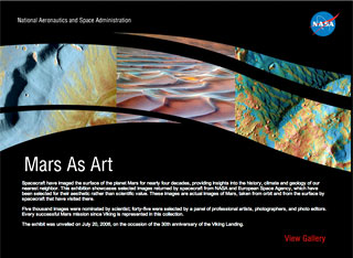 Mars as art